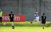 25 June 2011; Conor McGraynor, Wicklow, scores the only goal of the game against Sligo. GAA Football All-Ireland Senior Championship Qualifier Round 1, Wicklow v Sligo, County Grounds, Aughrim, Co. Wicklow. Picture credit: Matt Browne / SPORTSFILE