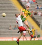 26 June 2011; Kevin Cassidy, Donegal, in action against Kevin Hughes, Tyrone. Ulster GAA Football Senior Championship Semi-Final, Tyrone v Donegal, St Tiernach's Park, Clones, Co. Monaghan. Picture credit: Oliver McVeigh / SPORTSFILE