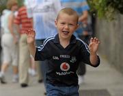 26 June 2011; Dublin supporter Bailey Cullen, age 5, from Donacarney, Co. Dublin, at the Leinster GAA Senior Football Championship Semi-Finals. Croke Park, Dublin. Photo by Sportsfile