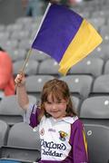 26 June 2011; Wexford supporter Ellen Coleman, age 5, from Piercestown, Co. Wexford, at the Leinster GAA Senior Football Championship Semi-Finals. Croke Park, Dublin. Photo by Sportsfile