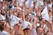 26 June 2011; General view of  Kildare supporters during the game. Leinster GAA Football Senior Championship Semi-Final, Dublin v Kildare, Croke Park, Dublin. Picture credit: David Maher / SPORTSFILE