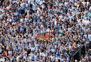 26 June 2011; Carlow supporters stand on Hill 16 in the middle of all the Dublin supporters at the Leinster GAA Senior Football Championship Semi-Finals. Croke Park, Dublin. Picture credit: Brendan Moran / SPORTSFILE