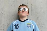 26 June 2011; Dublin supporter Joe Dolan, age 12, from Rathcoffey, Co. Kildare, at the Leinster GAA Senior Football Championship Semi-Finals. Croke Park, Dublin. Picture credit: Brendan Moran / SPORTSFILE