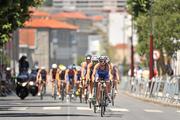 25 June 2011; Alice Betto, Italy, in action during the Elite Women's race. 2011 Pontevedra ETU Triathlon European Championships - Elite Women, Pontevedra, Spain. Picture credit: Stephen McCarthy / SPORTSFILE