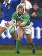 2 February 2002; Neil Doak of Ireland A during the &quot;A&quot; Rugby International match between Ireland A and Wales A at Musgrave Park in Cork. Photo by Brendan Moran/Sportsfile