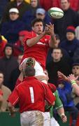 2 February 2002; Mike Voyle of Wales A during the &quot;A&quot; Rugby International match between Ireland A and Wales A at Musgrave Park in Cork. Photo by Brendan Moran/Sportsfile