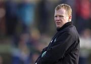 2 February 2002; Ireland A backs coach Mark McCall ahead of the &quot;A&quot; Rugby International match between Ireland A and Wales A at Musgrave Park in Cork. Photo by Brendan Moran/Sportsfile