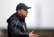 27 January 2002; Dundalk manager Martin Murray during the eircom League Premier Division match between Dundalk and Shelbourne at Oriel Park in Dundalk, Louth. Photo by David Maher/Sportsfile