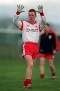 17 February 2002; Brian McGuckian of Tyrone during the Allianz National Football League Division 1A Round 2 match between Tyrone and Dublin at O'Neill Park in Dungannon, Tyrone. Photo by Brendan Moran/Sportsfile