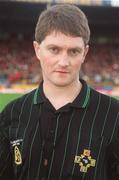 17 February 2002; Referee Barry Kelly ahead of the AIB All Ireland Club Hurling Championship Semi-Final match between Clarinbridge and Ballygunner at Semple Stadium in Thurles, Tipperary. Photo by Pat Murphy/Sportsfile