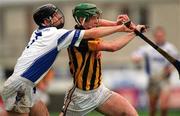 24 February 2002; Henry Shefflin of Kilkenny in action against James Murray of Waterford during Allianz National Hurling League Division 1A Round 1 match between Kilkenny and Waterford in Nowlan Park, Kilkenny. Photo by Damien Eagers/Sportsfile