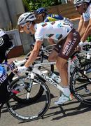 2 July 2011; Ireland's Nicolas Roche, AG2R La Mondiale, in action during the opening stage of the Tour de France 2011, Passage du Gois La Barre-de-Monts - Mont des Alouettes Les Herbiers, France. Picture credit: Graham Watson / SPORTSFILE