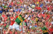 3 July 2011; Bryan Sheehan, Kerry, in action against Aidan Walsh, Cork. Munster GAA Football Senior Championship Final, Kerry v Cork, Fitzgerald Stadium, Killarney, Co. Kerry. Picture credit: Diarmuid Greene / SPORTSFILE