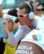 3 July 2011; Ireland's Nicolas Roche, AG2R La Mondiale, during the second stage of the Tour de France 2011, Passage du Gois La Barre-de-Monts - Mont des Alouettes Les Herbiers, France. Picture credit: Graham Watson / SPORTSFILE