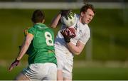 5 February 2017; Paul Cribbin of Kildare in action against Cian O'Brien of Meath during the Allianz Football League Division 2 Round 1 match between Meath and Kildare at Páirc Táilteann in Navan, Co. Meath. Photo by Piaras Ó Mídheach/Sportsfile