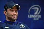 6 February 2017; Dave Kearney of Leinster speaking during a press conference at Rosemount in UCD, Dublin. Cody Glenn / SPORTSFILE