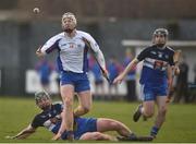 7 February 2017; Cian Lynch of Mary Immaculate College Limerick in action against Colm Byrne of Dublin Institute of Technology during the Independent.ie HE GAA Fitzgibbon Cup Group A Round 3 match between Dublin Institute of Technology and Mary Immaculate College Limerick at Grangegorman in Dublin. Photo by Cody Glenn/Sportsfile