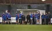 7 February 2017; The Mary Immaculate College Limerick bench during the Independent.ie HE GAA Fitzgibbon Cup Group A Round 3 match between Dublin Institute of Technology and Mary Immaculate College Limerick at Grangegorman in Dublin. Photo by Cody Glenn/Sportsfile