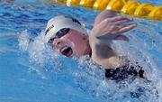 8 July 2011; Sycerika McMahon, Ireland, in action during her semi-final of the Girls 200m Freestyle event. McMahon qualified for the final, in third place, after completing the distance in a time of 2:02.32. 2011 European Junior Swimming Championships, Tasmajdan Sport and Aquatic Center, Belgrade, Serbia. Picture credit: Pedja Milosavljevic / SPORTSFILE