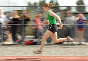 9 July 2011; Ciara Giles Doran, Ferrybank AC, in action during the U17 Girls Long Jump. Woodie’s DIY Juvenile Track and Field Championships of Ireland, Tullamore Harriers, Tullamore, Co. Offaly. Picture credit: Pat Murphy / SPORTSFILE