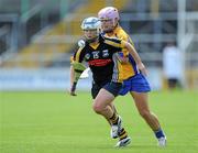 9 July 2011; Shelly Farrell, Kilkenny, in action against Aisling Hannon, Clare. All Ireland Senior Camogie Championship in association with RTE Sport, Kilkenny v Clare, Nowlan Park, Kilkenny. Picture credit: Matt Browne / SPORTSFILE