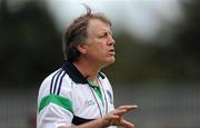 9 July 2011; The Limerick manager Donal O'Grady issues instructions during the last few minutes of the game. GAA Hurling All-Ireland Senior Championship Phase 3, Antrim v Limerick, Parnell Park, Dublin. Picture credit: Ray McManus / SPORTSFILE