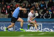 11 February 2017; Cathal McShane of Tyrone in action against John Small of Dublin during the Allianz Football League Division 1 Round 2 match between Dublin and Tyrone at Croke Park in Dublin. Photo by Sam Barnes/Sportsfile