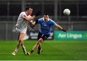 11 February 2017; Cathal McCarron of Tyrone in action against Kevin McManamon of Dublin during the Allianz Football League Division 1 Round 2 match between Dublin and Tyrone at Croke Park in Dublin. Photo by Sam Barnes/Sportsfile
