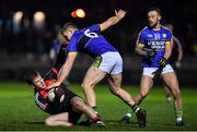 11 February 2017; Shane Nally of Mayo is tackled by Peter Crowley of Kerry during the Allianz Football League Division 1 Round 2 match between Kerry and Mayo at Austin Stack Park in Tralee, Co. Kerry. Photo by Brendan Moran/Sportsfile