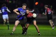 11 February 2017; Tom Parsons of Mayo in action against Peter Crowley of Kerry during the Allianz Football League Division 1 Round 2 match between Kerry and Mayo at Austin Stack Park in Tralee, Co. Kerry. Photo by Brendan Moran/Sportsfile