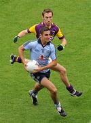 10 July 2011; James McCarthy, Dublin, in action against Redmond Barry, Wexford. Leinster GAA Football Senior Championship Final, Dublin v Wexford, Croke Park, Dublin. Picture credit: Brendan Moran / SPORTSFILE