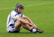 10 July 2011; Waterford's Jamie Barron after the game. Munster GAA Hurling Minor Championship Final, Clare v Waterford, Pairc Ui Chaoimh, Cork. Picture credit: Ray McManus / SPORTSFILE