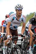 14 July 2011; Ireland's Nicolas Roche, AG2R La Mondiale, in action during Stage 12 of the Tour de France 2011, Cugnaux > Luz-Ardiden, France. Picture credit: Graham Watson / SPORTSFILE