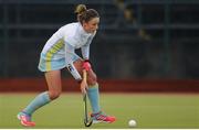 12 February 2017; Gillian Pinder of UCD during the Women's Irish Senior Cup semi-final game between UCD and Pembroke at the National Hockey Stadium in UCD, Belfield. Photo by Sam Barnes/Sportsfile