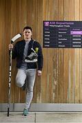 13 February 2017; Faythe Harriers and Wexford hurler Lee Chin will soon join NHL team the Vancouver Canucks for AIB’s documentary series The Toughest Trade and swapping his boots for a pair of ice skates. For exclusive content and behind the scenes action from The Toughest Trade follow AIB GAA on Twitter and Instagram @AIB_GAA and facebook.com/AIBGAA. Photo by Ramsey Cardy/Sportsfile