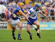 10 July 2011; Michael Walsh, Waterford, in action against Pa Bourke, Tipperary. Munster GAA Hurling Senior Championship Final, Waterford v Tipperary, Pairc Ui Chaoimh, Cork. Picture credit: Stephen McCarthy / SPORTSFILE