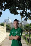 19 July 2011; Republic of Ireland's Matt Doherty ahead of his side's opening 2010/11 UEFA European Under-19 Championship group game, on Wednesday, against Greece. 2010/11 UEFA European Under-19 Championship, Intercontinental Hotel, Bucharest, Romania. Picture credit: Stephen McCarthy / SPORTSFILE