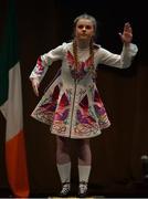 11 February 2017; The St Patrick's Cullyhanna entry, representing Armagh and Ulster, competing in the Léiriú Stáitse competition in the Scór na nÓg Final 2017 at Waterfront Hotel in Belfast, Antrim. Photo by Piaras Ó Mídheach/Sportsfile