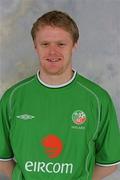 12 February 2002; Damien Duff during a Republic of Ireland squad portrait session ahead of the FIFA World Cup 2002. Photo by David Maher/Sportsfile