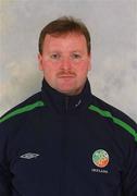 12 February 2002; Tony Hickey, Head of Security, during a Republic of Ireland squad portrait session ahead of the FIFA World Cup 2002. Photo by David Maher/Sportsfile