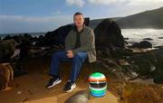 22 February 2002; Irish Race Car Driver Damien Faulkner pictured at Kinnego Bay, Glenagivney, in Donegal. Photo by Matt Browne/Sportsfile