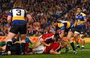 11 June 2013; Richard Hibbard of British & Irish Lions scores his side's fifth try during the British & Irish Lions Tour 2013 match between Combined Country and British & Irish Lions at Hunter Stadium in Newcastle, New South Wales, Australia. Photo by Stephen McCarthy/Sportsfile