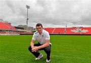 11 June 2013; Ireland captain Peter O'Mahony in BMO Stadium ahead of their game against Canada on Saturday. Ireland Rugby Summer Tour 2013. Toronto, Canada. Photo by Brendan Moran/Sportsfile