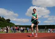 23 July 2011; Patrick Bell, Castlebar A.C., Co. Mayo, starts his final lap on his way to winning the U-17 Boy's 3000m Walk during the Woodie's DIY Juvenile Track and Field Championships of Ireland, Tullamore Harriers, Tullamore, Co. Offaly. Picture credit: Barry Cregg / SPORTSFILE