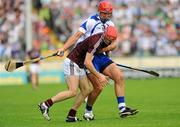 24 July 2011; Adrian Cullinane, Galway, in action against Seamus Prendergast, Waterford. GAA Hurling All-Ireland Senior Championship Quarter Final, Waterford v Galway, Semple Stadium, Thurles, Co. Tipperary. Picture credit: Dáire Brennan / SPORTSFILE