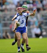 24 July 2011; Shane O'Sullivan, Waterford, in action against David Burke, Galway. GAA Hurling All-Ireland Senior Championship Quarter Final, Waterford v Galway, Semple Stadium, Thurles, Co. Tipperary. Picture credit: Ray McManus / SPORTSFILE