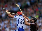 24 July 2011; Seamus Prendergast, Waterford, in action against Shane Kavanagh, Galway. GAA Hurling All-Ireland Senior Championship Quarter Final, Waterford v Galway, Semple Stadium, Thurles, Co. Tipperary. Picture credit: Dáire Brennan / SPORTSFILE