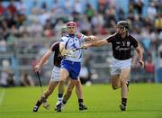24 July 2011; Shane O'Sullivan, Waterford, in action against Shane Kavanagh, 3, and David Burke, Galway. GAA Hurling All-Ireland Senior Championship Quarter Final, Waterford v Galway, Semple Stadium, Thurles, Co. Tipperary. Picture credit: Ray McManus / SPORTSFILE