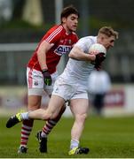 12 February 2017; Daniel Flynn of Kildare in action against Ian Maguire of Cork during the Allianz Football League Division 2 Round 2 game between Kildare and Cork at St Conleth's Park in Newbridge, Co. Kildare. Photo by Piaras Ó Mídheach/Sportsfile