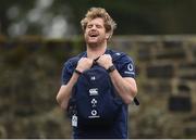 21 February 2017; Jamie Heaslip of Ireland arrives prior to squad training at Carton House in Maynooth, Co Kildare. Photo by Seb Daly/Sportsfile